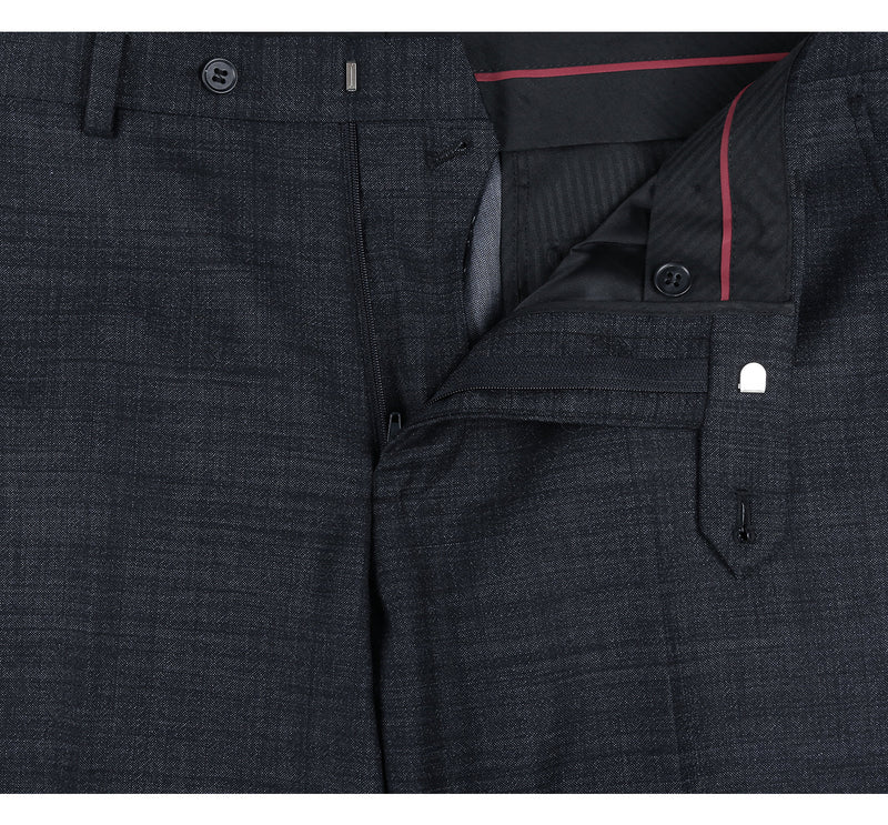 558-2 Men's Slim Fit Wool Suit
