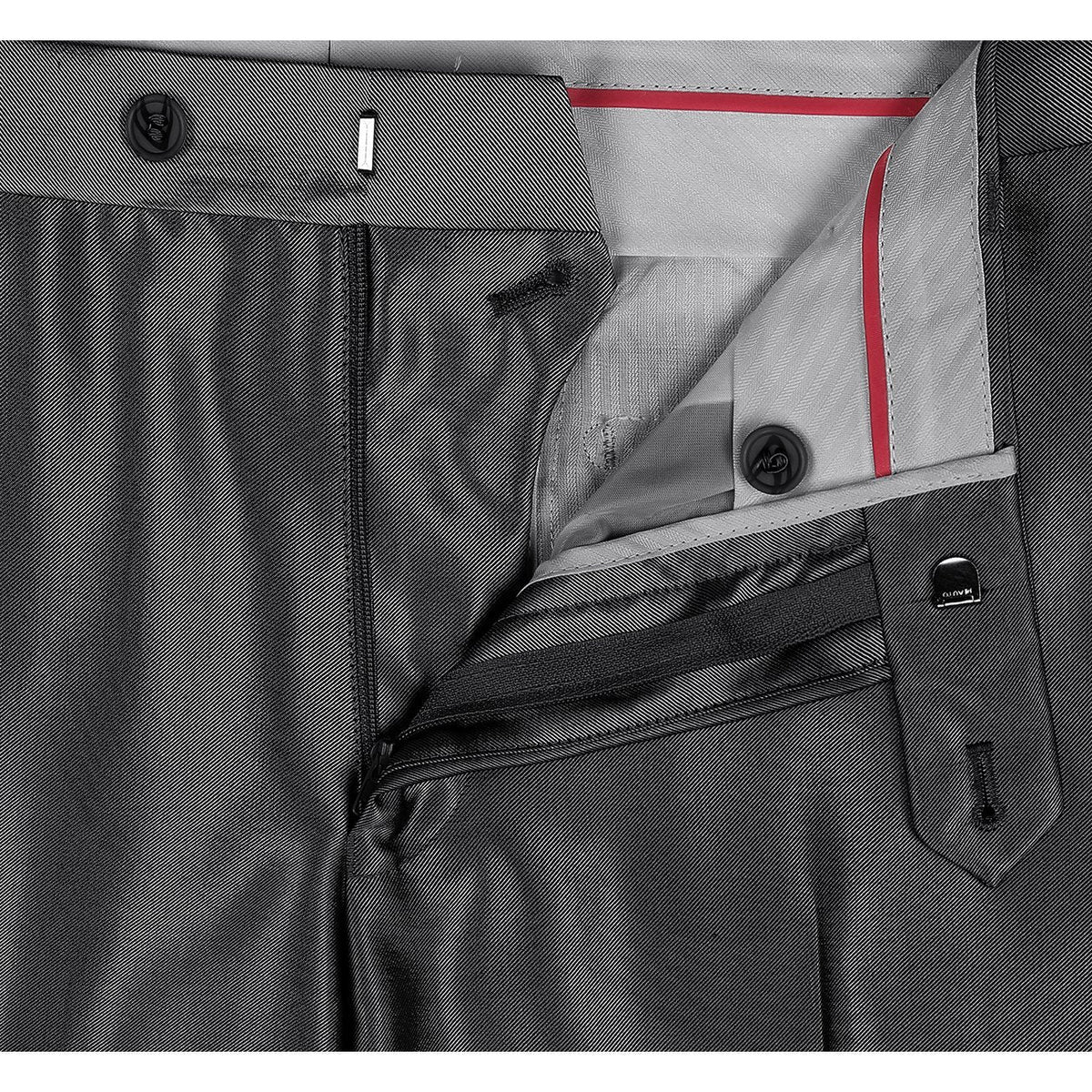 207-1 Men's Sharkskin Italian Styled Two Piece Suit