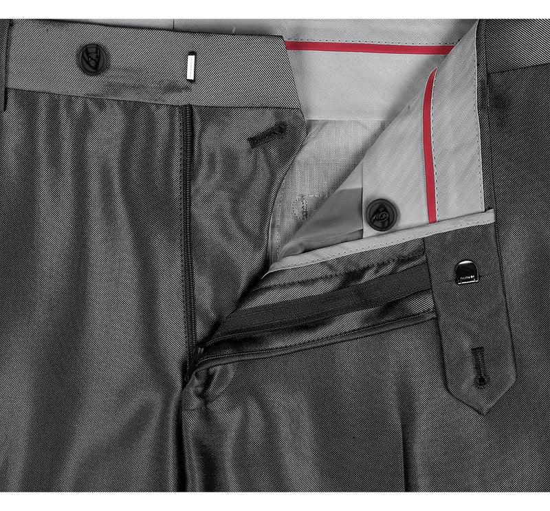 207-1 Men's Sharkskin Italian Styled Two Piece Suit