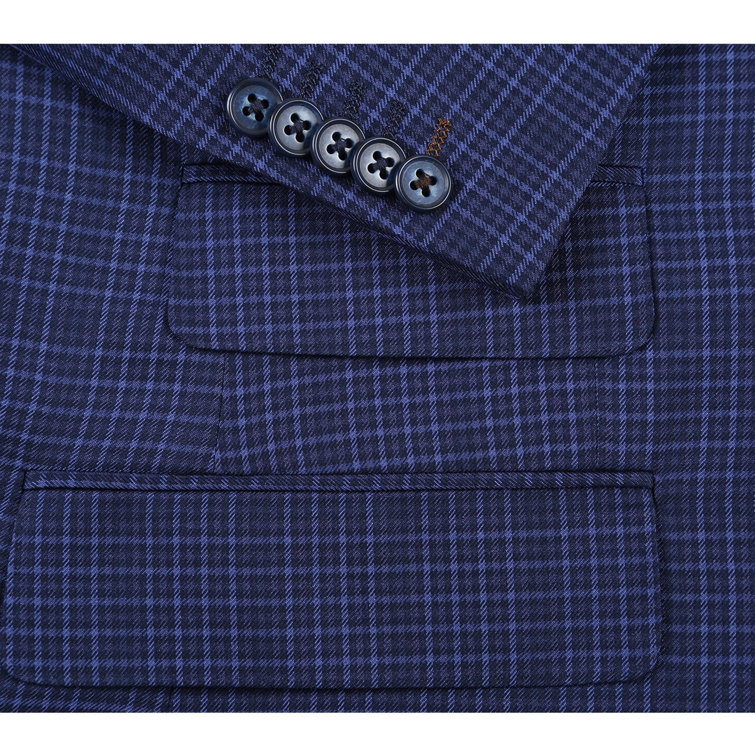 82-20-410EL Navy Blue Overcheck Suit