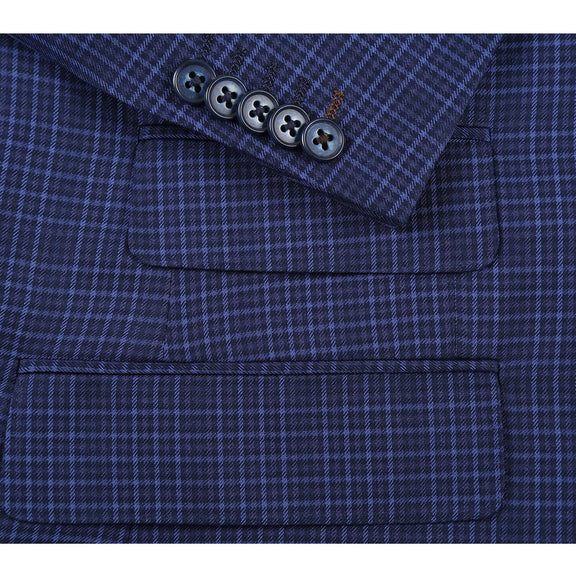 82-20-410EL Navy Blue Overcheck Suit