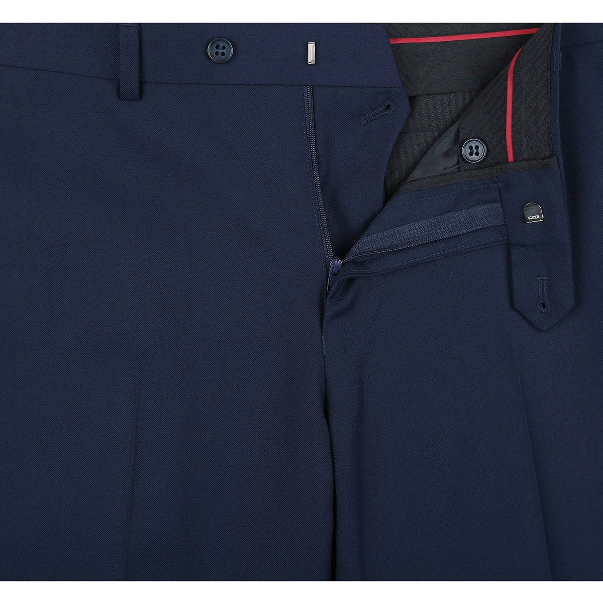 2110-19 Men's Slim Fit Solid Stretch 2-Piece Suit