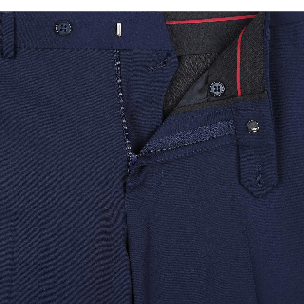 201-18 Men's 2-Piece Slim Fit Single Breasted Notch Lapel Suit