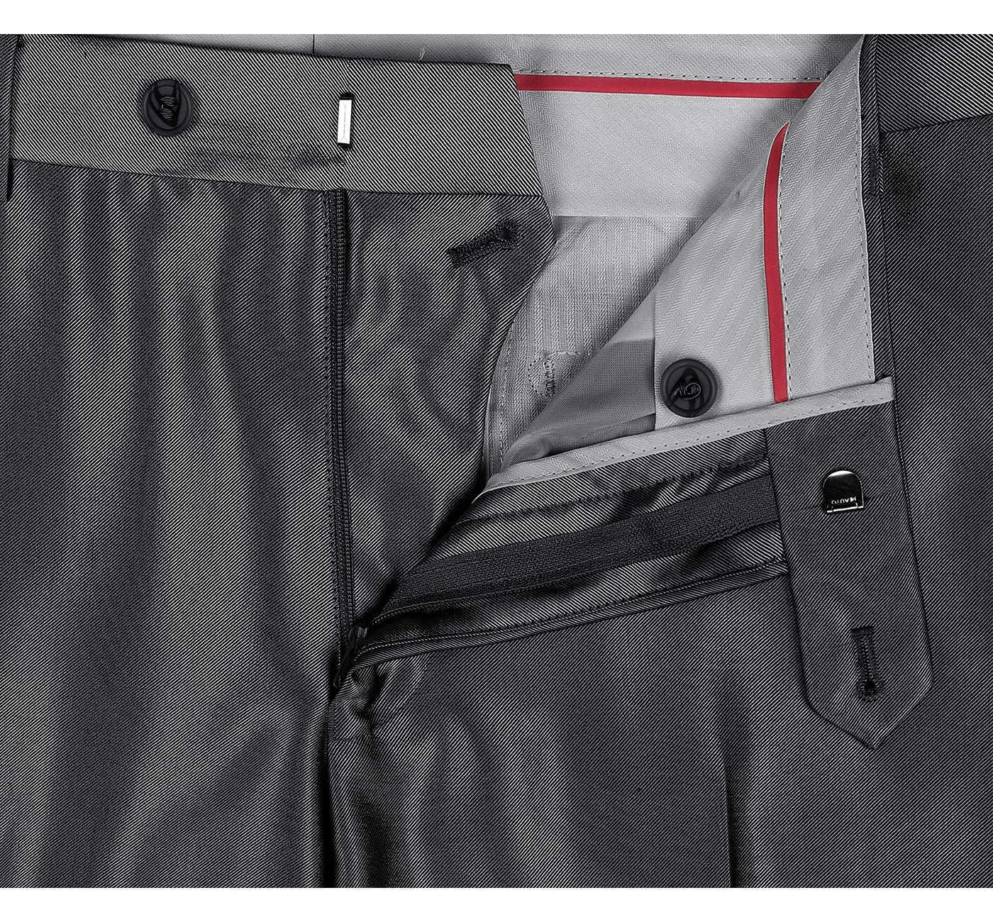 207-1 Men's Sharkskin Italian Styled Two Piece Suit