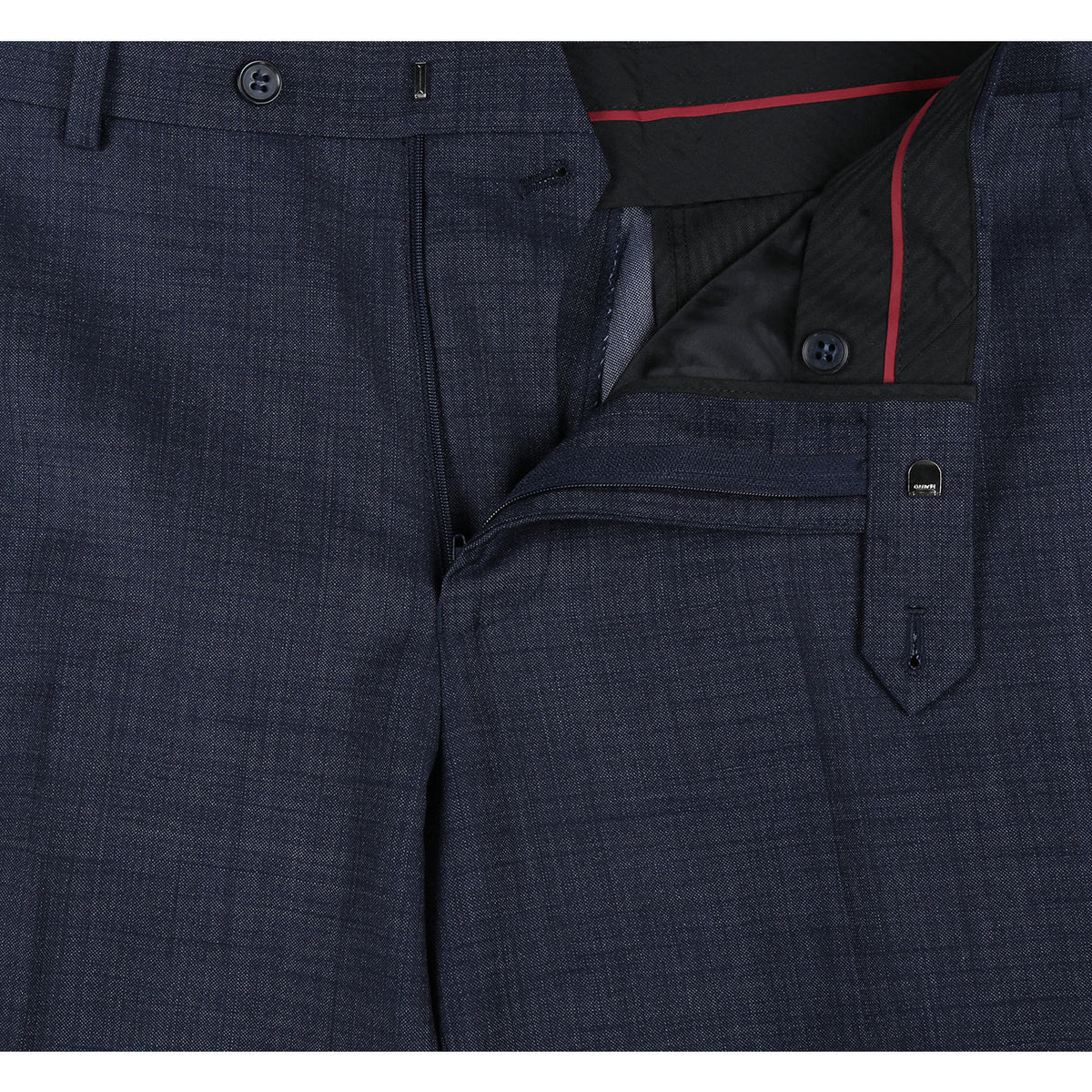 558-3 Men's Two Piece Classic Fit Wool Blend Suit