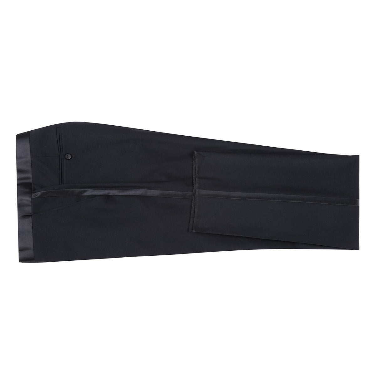 508B-1 Men's Satin Peak Wool Stretch Tuxedo