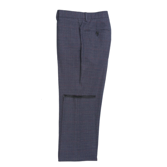 92-53-001EL Gray Navy Check Suit