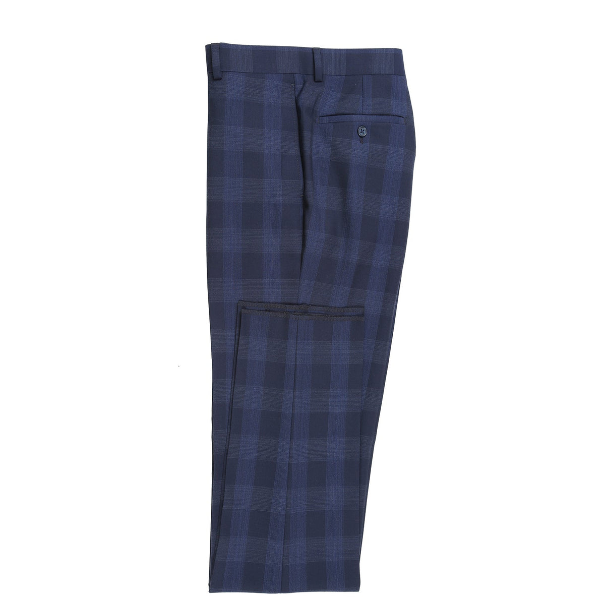 EL82-65-410 Navy Wool Suit