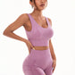 Scoop Neck Wide Strap Top and Shorts Active Set