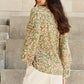 HEYSON She's Blossoming Full Size Balloon Sleeve Floral Blouse