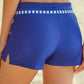 Full Size Run Contrast Drawstring Swim Bottoms