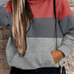 Color Block Dropped Shoulder Sweatshirt