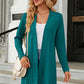 Open Front Long Sleeve Cardigan