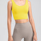 Scoop Neck Wide Strap Active Tank