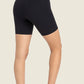 Seamless High-Rise Wide Waistband Biker Shorts