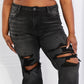 RISEN Full Size Lois Distressed Loose Fit Jeans