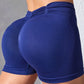 Ruched High Waist Active Shorts