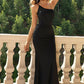 One-Shoulder Backless Maxi Dress