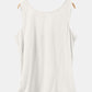 Scoop Neck Wide Strap Tank