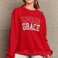 Simply Love Full Size LIVE IN GRACE Graphic Sweatshirt