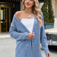 Open Front Long Sleeve Cardigan