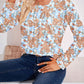 Full Size Square Neck Long Sleeve Blouse