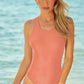 Crisscross Back One-Piece Swimsuit