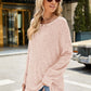 Round Neck Long Sleeve T-Shirt