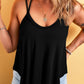 Scoop Neck Double Spaghetti Strap Cami