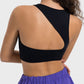 Cutout Round Neck Active Tank