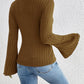 Honey Round Neck Flare Sleeve T-Shirt