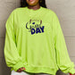 Simply Love Full Size Drop Shoulder Graphic Sweatshirt