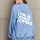 Simply Love Full Size I CAN BUY MYSELF FLOWERS Graphic Sweatshirt