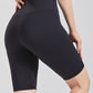 Wide Waistband Sports Shorts