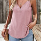 Devine Eyelet V-Neck Double Strap Cami