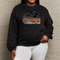 Simply Love Full Size HAPPY HALLOWEEN TRICK OR TREAT Graphic Sweatshirt