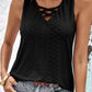 Eyelet Wide Strap Tank