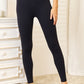 Double Take Wide Waistband Sports Leggings