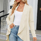 Open Front Long Sleeve Cardigan