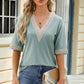 V-Neck Half Sleeve T-Shirt