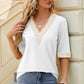 V-Neck Half Sleeve T-Shirt