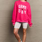 Simply Love Full Size GAME DAY Graphic Sweatshirt