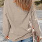 Full Size Sequin Boots Round Neck Long Sleeve Sweatshirt