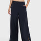 Slit Wide Leg Active Pants