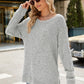 Round Neck Long Sleeve T-Shirt