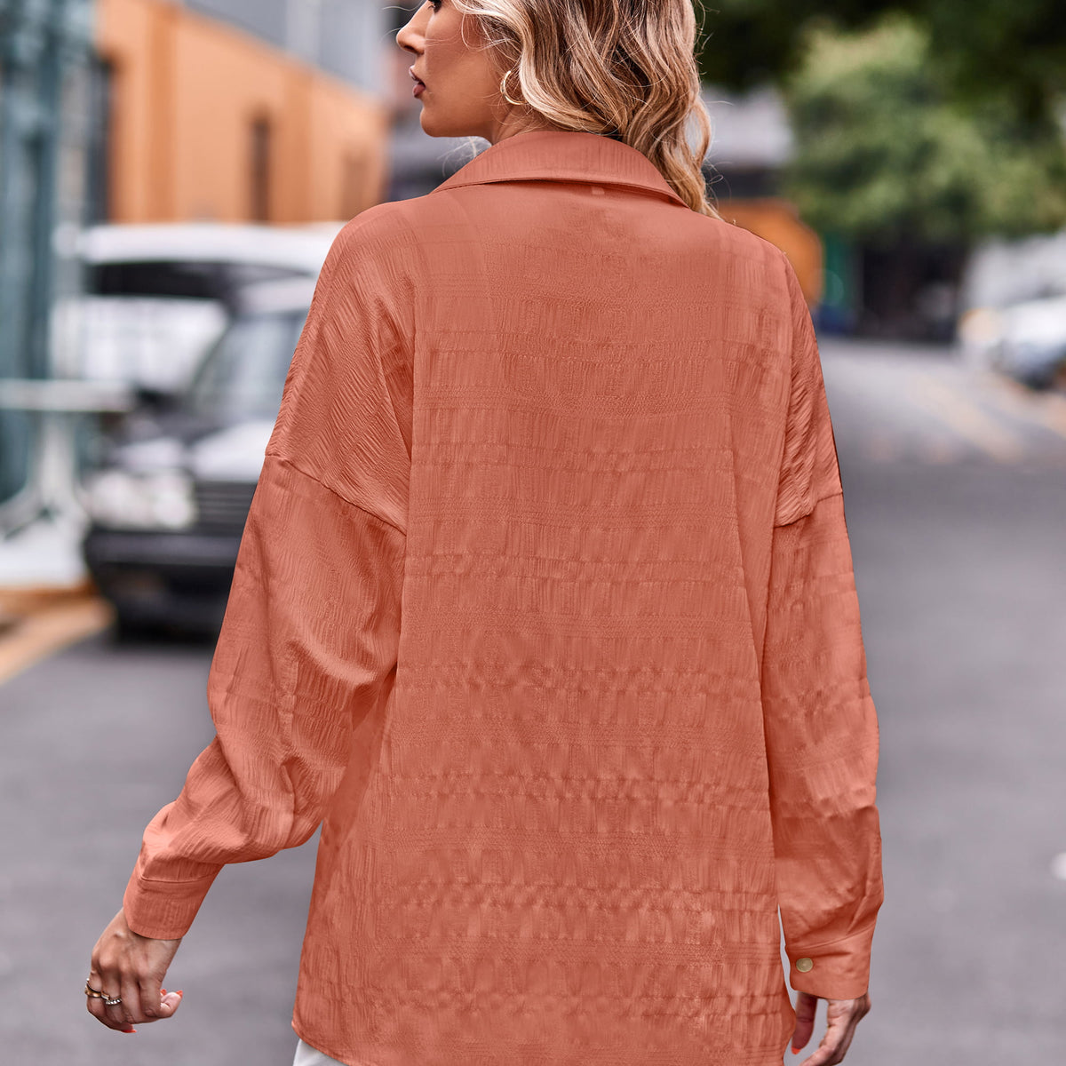 Dropped Shoulder Longline Shirt