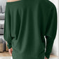 Ivy Lane Boat Neck Long Sleeve Sweatshirt