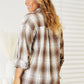 Mandy Plaid Dropped Shoulder Shirt