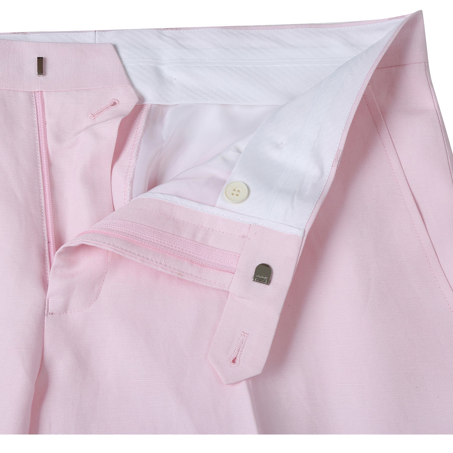 611-4 Men's New Slim Fit Checked Linen Suits