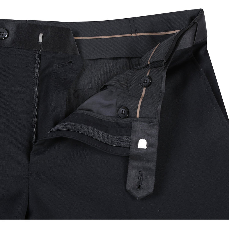 508B-1 Men's Satin Peak Wool Stretch Tuxedo
